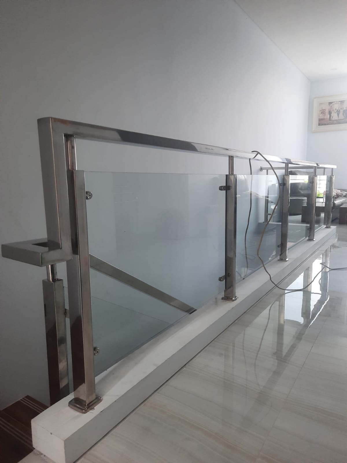 Railing Tangga Stainless